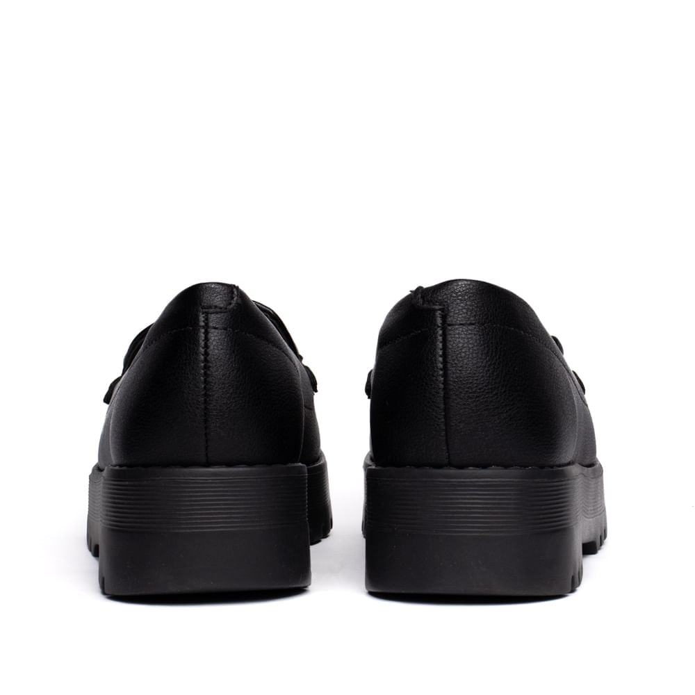 Mocassim Feminino Modare com Detalhe Metalizado Preto - Imagem 4